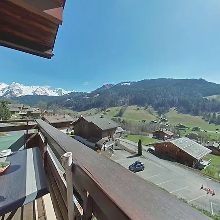 Superbe Appt 5 Pieces, 8 Couchages, Cheminee, Balcon Sud, Au Grand-bornand - Fr-1-241-197 * לה גראן-בורנו